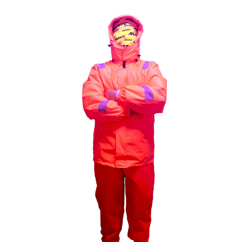 救生衣保暖冬季钓鱼船用工作多功能防水防寒服作业保温套装浮力衣