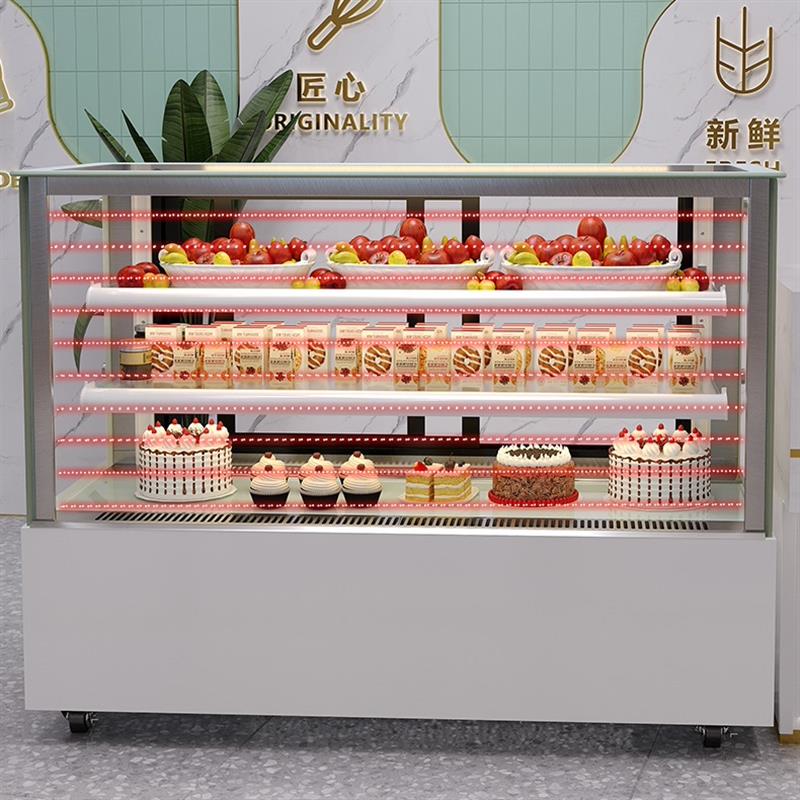 蛋糕冷藏展示柜甜品展示柜冷藏柜商用支持定制柜风冷冷藏展示柜