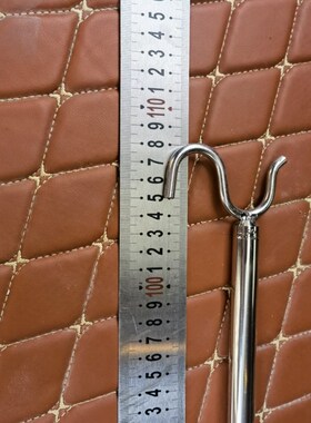 加厚304不锈钢管晾衣杆挑衣叉阳台撑衣杆衣叉晾衣服杆子晾衣丫叉