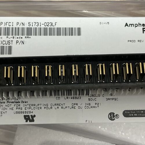 51731-023LF PWRBLADE FCI连接器 RAH- 大电流 模块电源14P32S