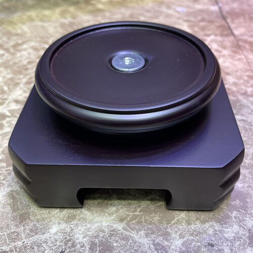 复古底座木座摆件底托圆托旋转木底座工艺品花瓶奇石底座送礼定制