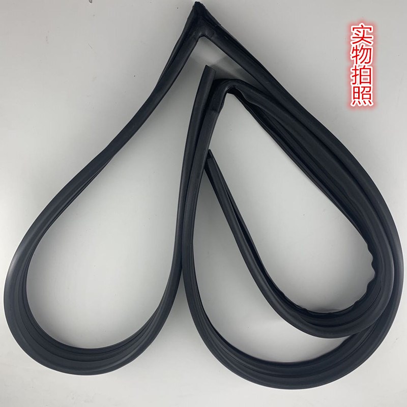 适合铃木雨燕天语SX4车窗玻璃泥槽车门导轨升降条三角窗密封胶条图片