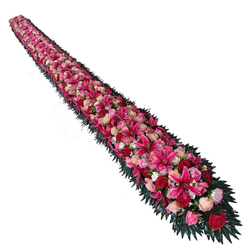 会议桌花摆花仿真花办公室桌面摆件桌花长桌绿植装饰花演讲台假花