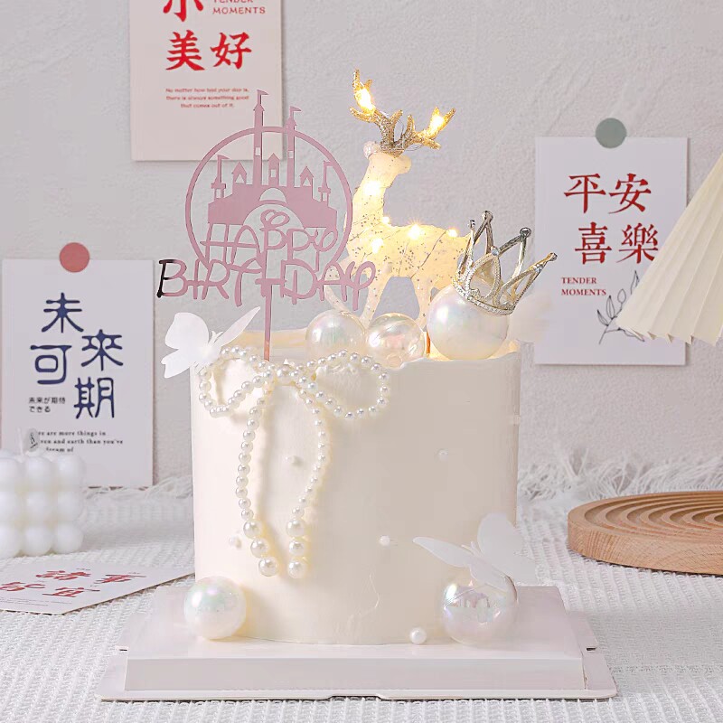 蛋糕模型仿真2023新款送女神妈妈仙女网红生日假蛋糕橱窗摆放样品