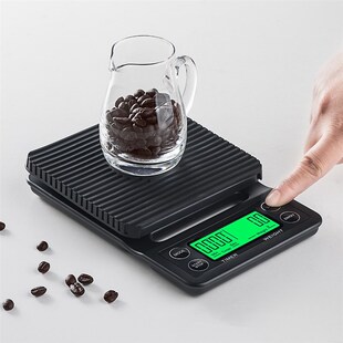 手冲咖啡智能电子秤计时器家用意式克数咖啡器具专用电子称量咖啡