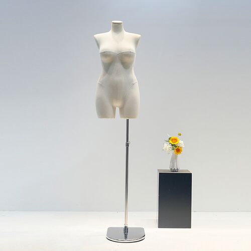 大码女装模特道具女半身胖mm大屁股人台服装店橱窗陈列展示架全身
