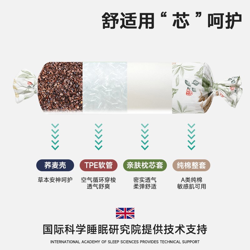 婴儿糖果枕荞麦圆柱枕宝宝侧睡辅助靠枕垫靠背固定神器安抚枕挡枕