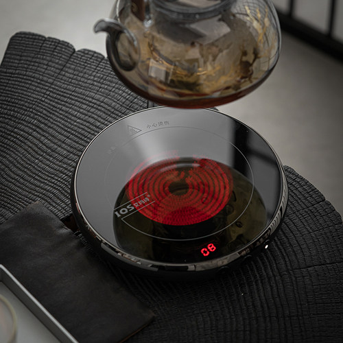 电陶炉煮茶器小型耐热玻璃蒸煮两用茶壶泡茶套装家用烧水壶养生壶