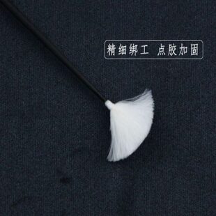 技师专用采耳工具套装 挠掏耳朵加密白色鹅毛棒碳素纤维大小头神器