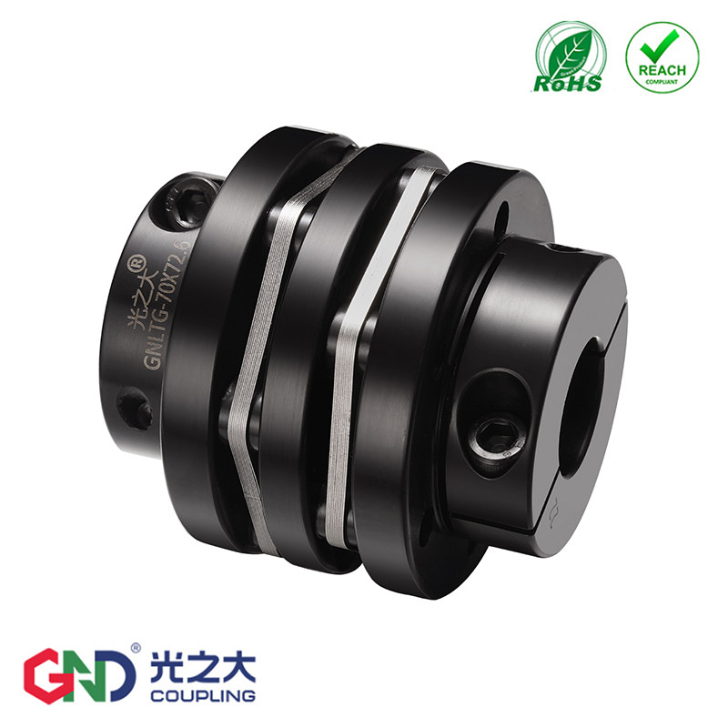 光之大传动GNLTG大扭矩多节夹紧螺丝双膜片联轴器高精度电连轴器