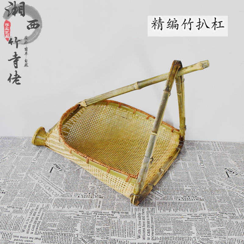 手工竹编捕鱼笼酒店餐厅装饰道具竹灯罩中式艺术客厅摆件鱼篓新款