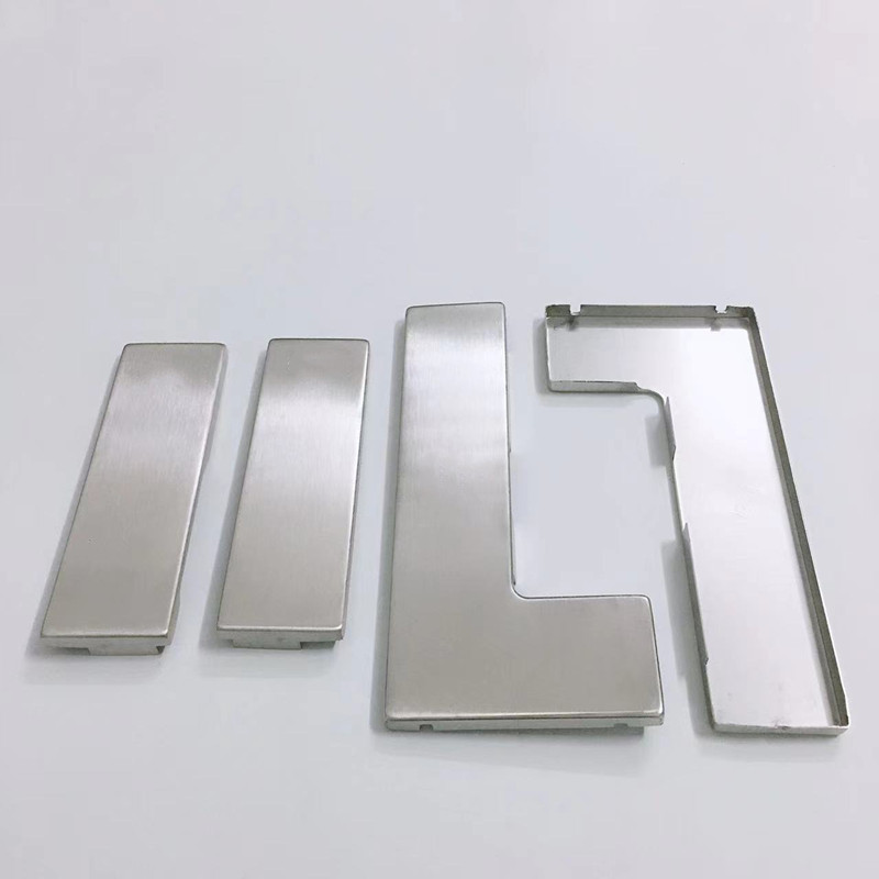 304不锈钢玻璃门夹盖子小门夹盖板玻璃门合页盖上夹下夹曲夹扣板图片
