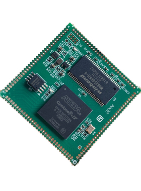 【E22有货】小梅哥AC608 FPGA 工业级 邮票孔核心板 EP4CE22/CE10