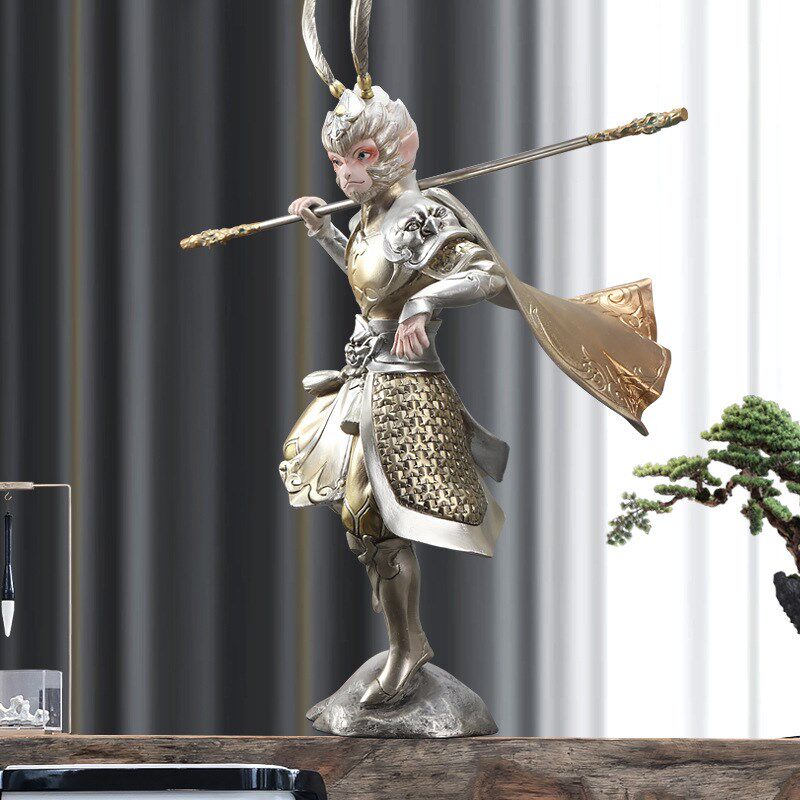 斗战胜佛家居装饰品摆件办公室开业赠礼物齐天大圣孙悟空大型公仔