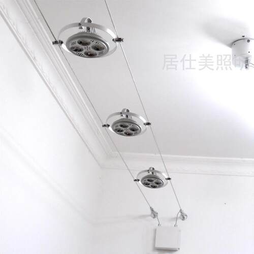 AR111轨道射灯商用高亮度走线灯 邑路吉光铝质嵌入式LED射灯