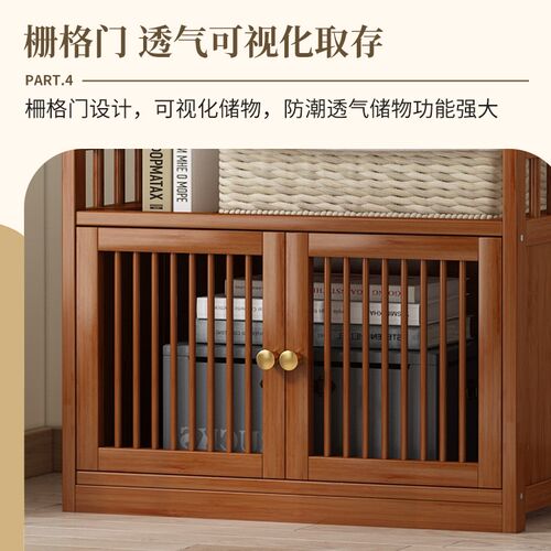 书架落地置物架客厅收纳架家用展示架简易书柜中式博古架玄关隔断