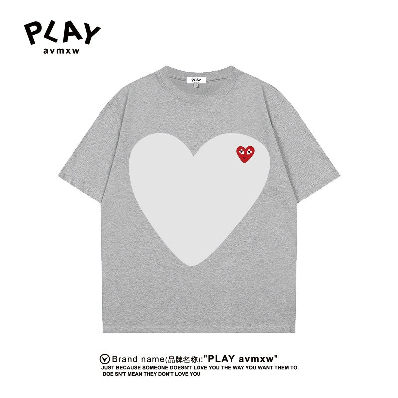 PLAY官方短袖T恤圆领休闲男女款图片