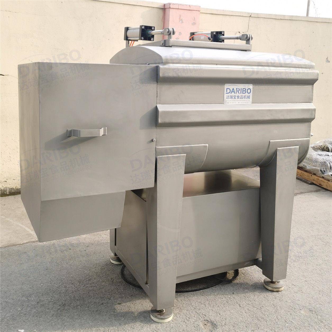 l400L大容量食品搅拌机 多功能肉类真空搅拌机 双轴混合搅拌设备