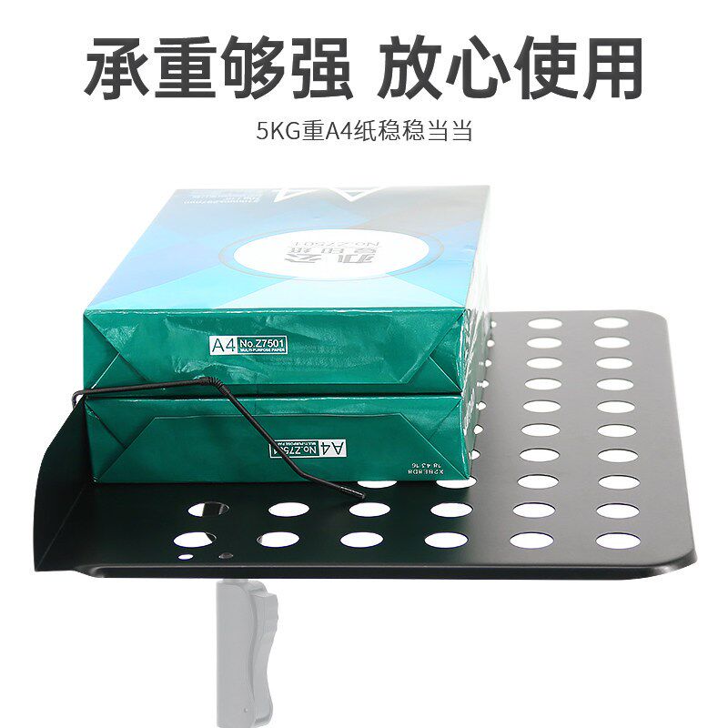 索普菲克乐谱架单独大面板古筝演出安装在麦克风支架上谱子放置架