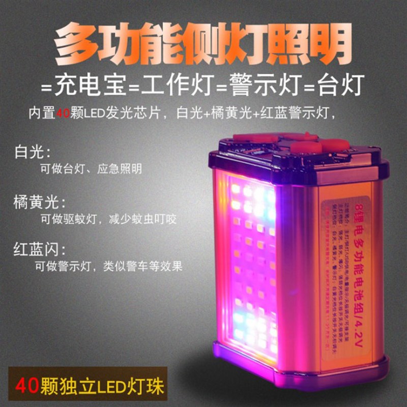 led头灯超亮强光手电筒P70黄光头灯充电头戴分体式疝气钓鱼矿灯