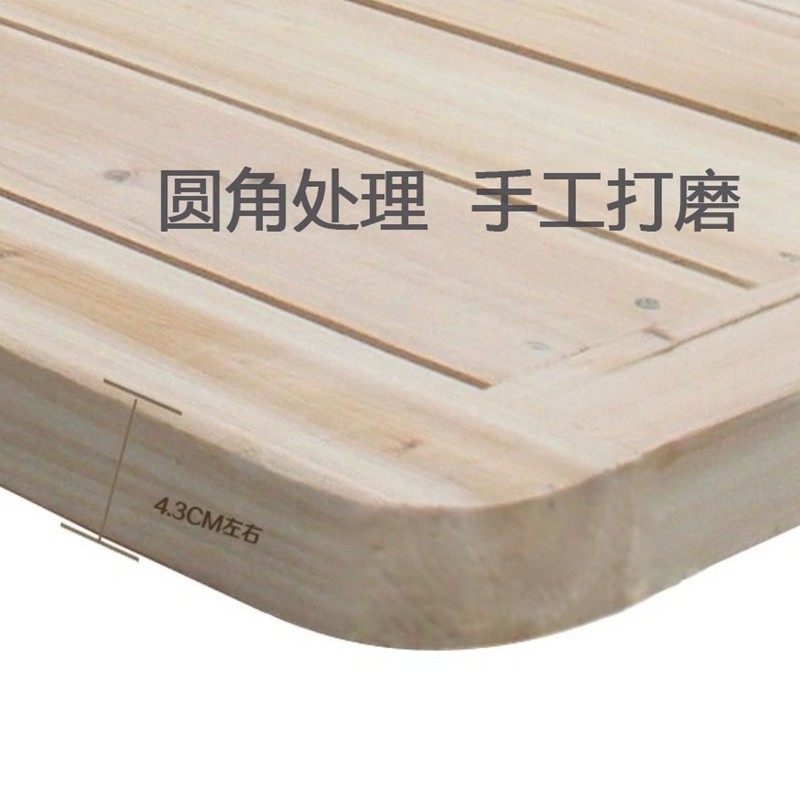 杉木整块硬板床垫实木榻榻米木板护腰两米龙骨架床板1.8米1.5折叠图片