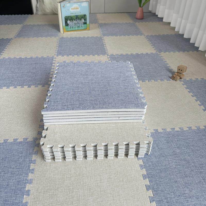地垫卧室地毯拼接棉麻飘窗垫窗台垫垫子客厅阳台办公室薄款环保