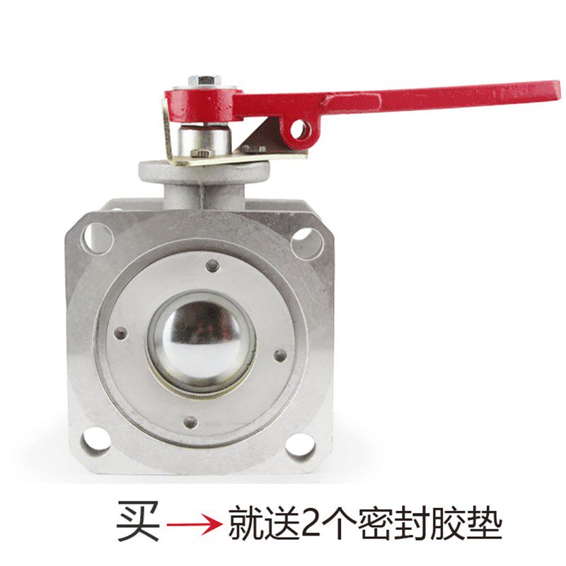 洒水车铝合金法兰直通球阀DN65吸粪吸污油罐槽车方形两通阀门开关