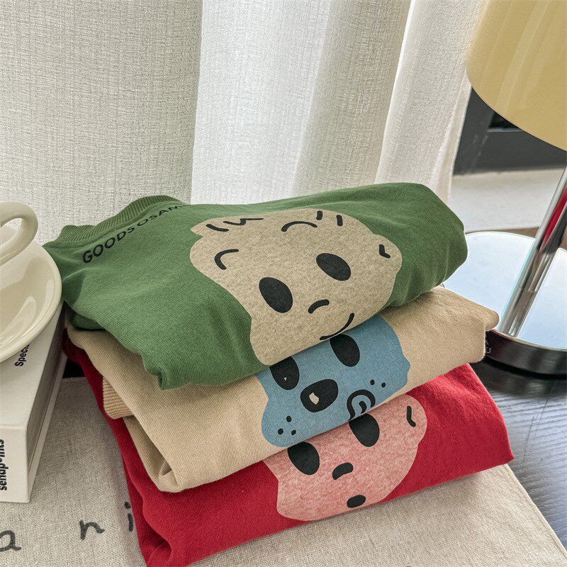 宝宝春秋装长袖纯棉T恤男女童卫衣打底衫中小童A类上衣2024款童装