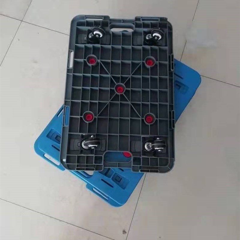 塑料乌龟车平板推车搬运拉货拖车移动衣柜家具洗衣机冰箱花盆托盘
