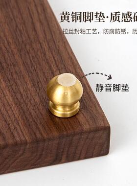胡桃木底座实木基座工艺品花瓶瓷器奇石佛像摆台鱼缸中式摆件定制
