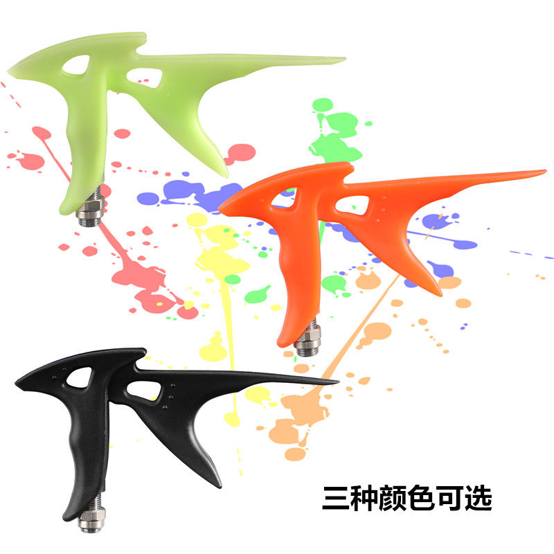 便捷式喷笔笔托支架模型喷漆上色工具配件多颜料把手款枪托笔架子图片