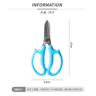园艺剪枝剪刀修枝剪果树园林绿植鲜花玫瑰花艺剪子工具枝剪刀花剪