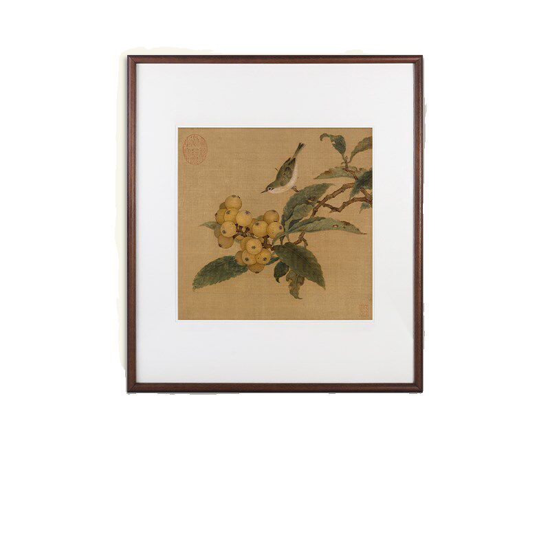客厅装饰画卧室床头挂画宋代花鸟画数字化还原新中式国画客厅挂画