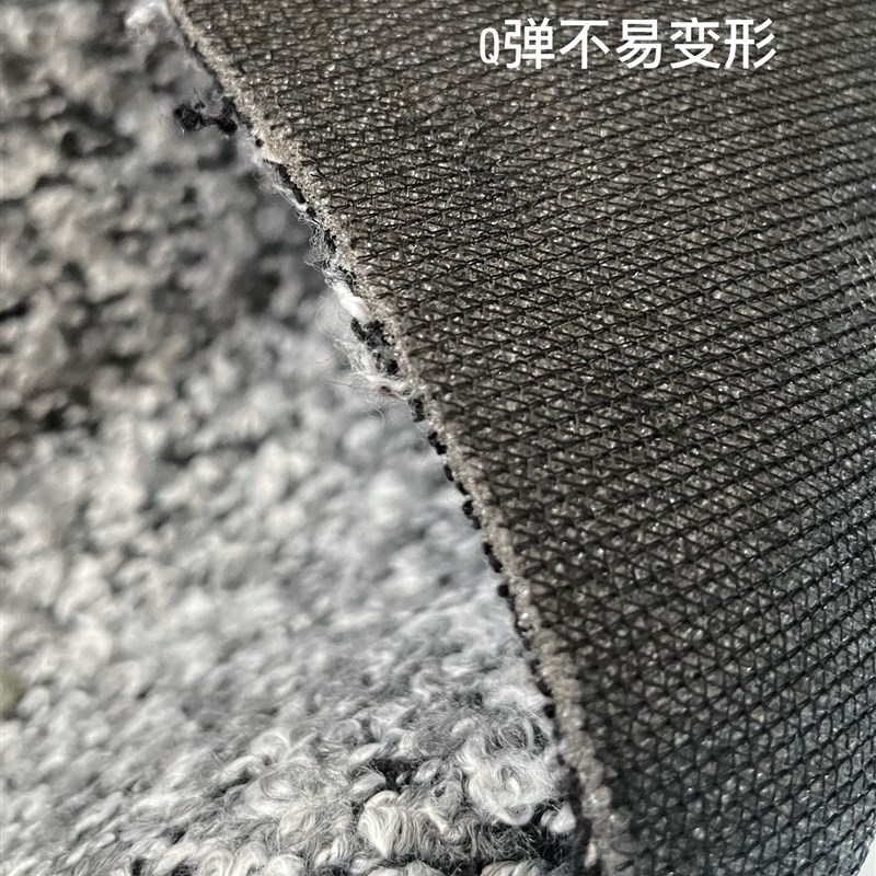 简约北欧黑白灰圆球形三角形样板间沙发床头民宿飘窗毛绒抱枕靠垫