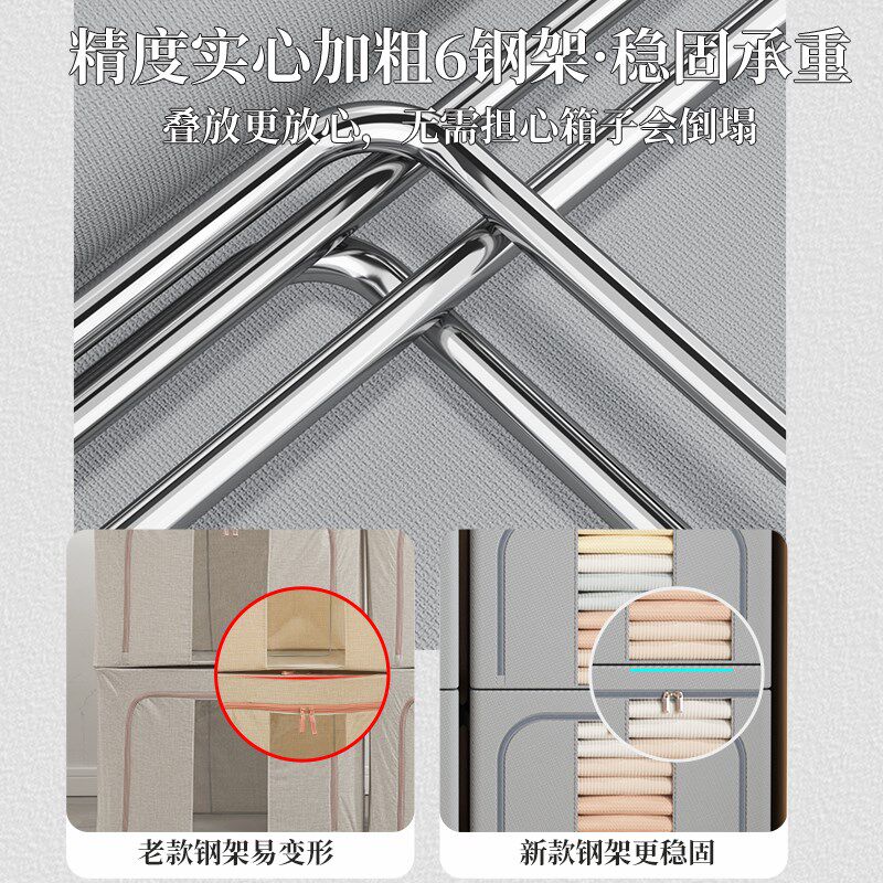 3个装 大容量被子收纳袋搬家打包整理箱衣服衣物收纳防水防潮袋子