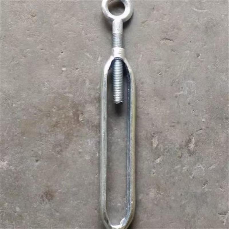 国标吊顶单钩玛钢花篮螺丝镀锌钢丝绳花蓝拉紧器花兰紧线器张紧器