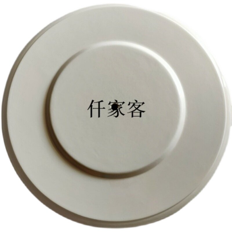 实木落地衣帽架底座底盘圆盘通用欧式挂衣架专用配件红色黄色白色