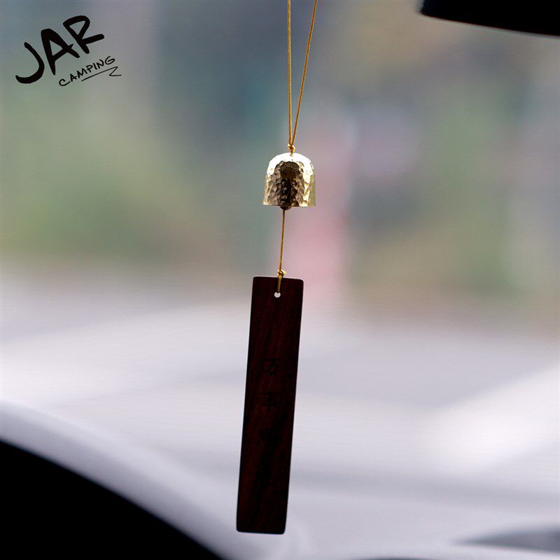 JAR CAMPING罐子户外纯手工紫铜小风铃黄铜铃铛门铃铛户外配件