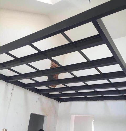 杭州跃层搭建阁楼loft公寓隔层工字钢阁楼厂房办公槽钢结构楼梯设