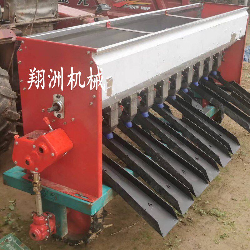 撒肥机拖拉机牵引式播肥机多功能机械链条施肥机不锈钢施肥器新品
