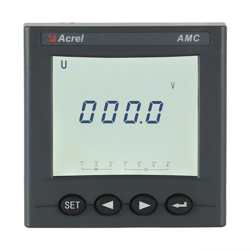 安科瑞AMC72L-E4/KC多功能电力表全电参量测量 RS485通讯接口