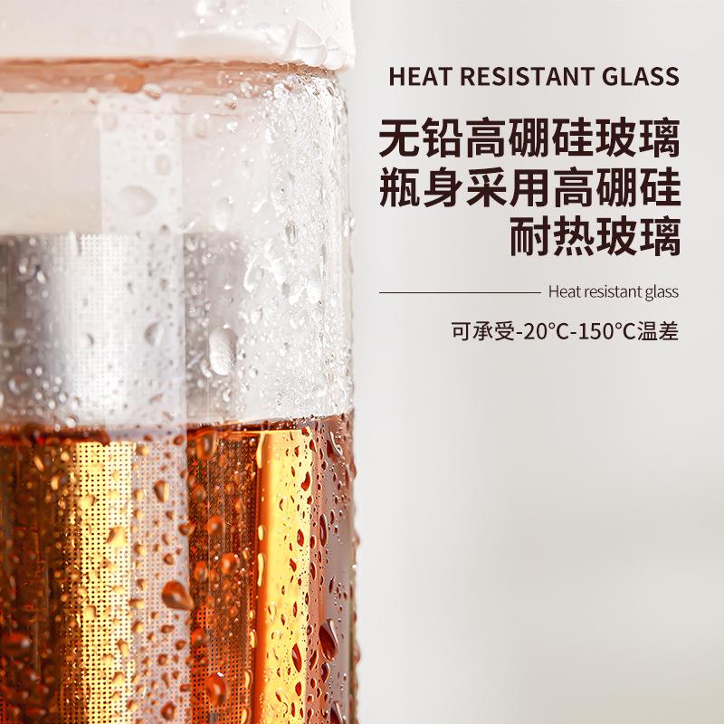 冷萃咖啡壶耐冷热花茶玻璃壶家用冷泡壶果茶瓶冰滴咖啡器具手冲