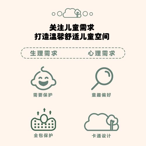儿童无床头靠垫软包定制2024新款靠背床上靠枕床靠背垫榻榻米防撞