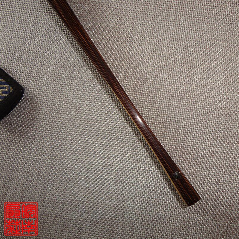 老料棕竹9寸9.5寸18方桃丝棕竹宣纸折扇观音竹文玩扇子苏工扇骨