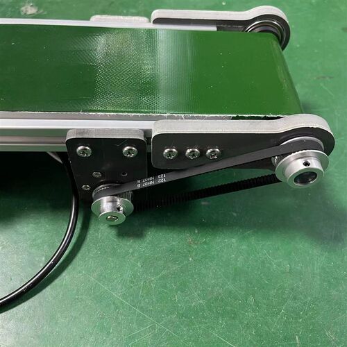 10*35cm小型桌面传送带流水线小型输送机学生摩檫力实验科技创新