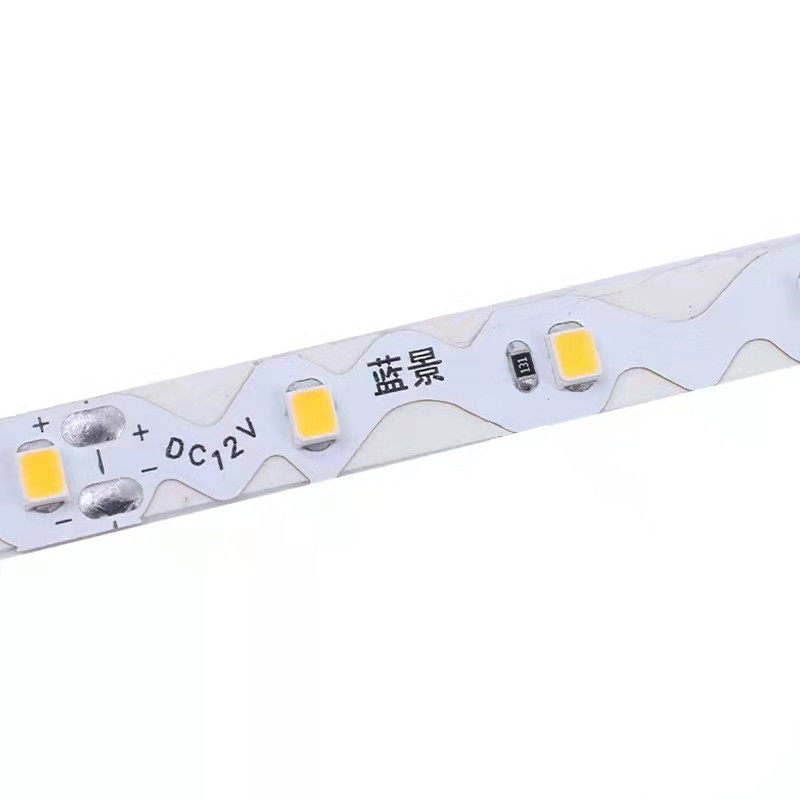蓝景led软灯带12v防雨低压超亮发光字 贴片自粘 线性智能2835灯带