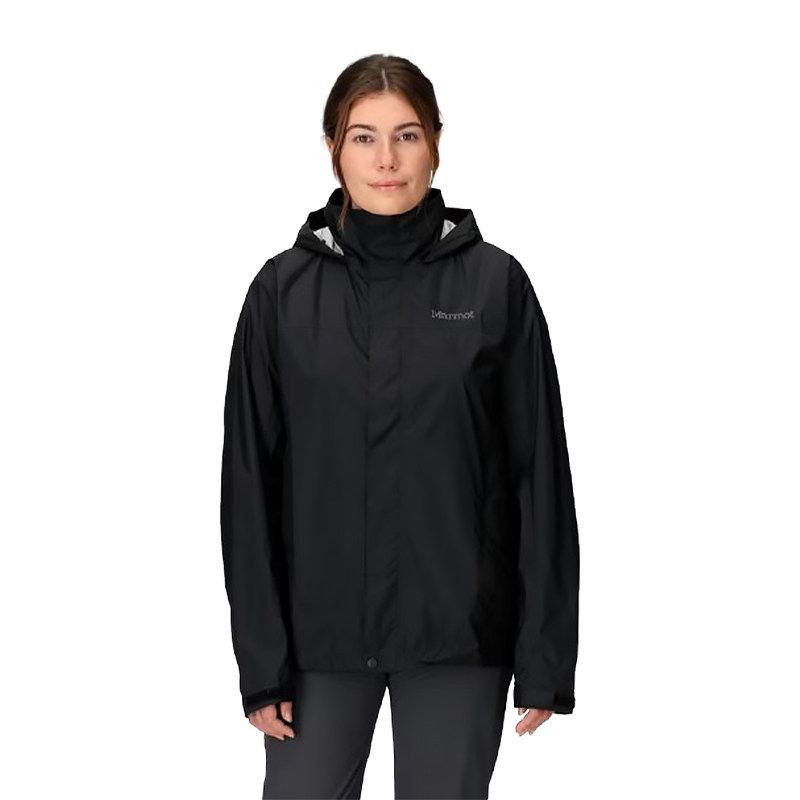 Marmot美版土拨鼠女PreCip Eco户外NanoPro防水雨壳轻便冲锋衣