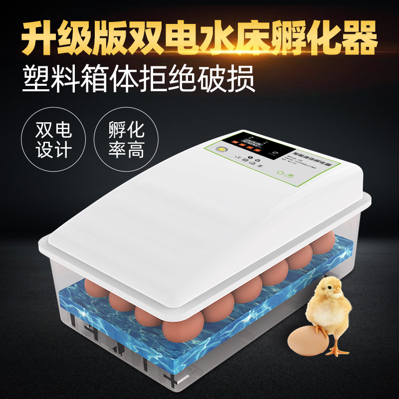 孵化器小型家用全自动智能孵蛋器孵化机小鸡鹦鹉鸟蛋芦丁鸡孵化箱