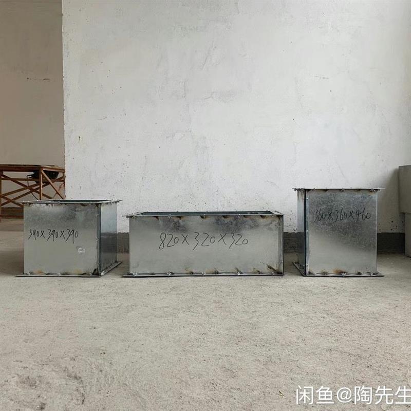 水泥花盆模具长方形特大马槽长版北欧风花园镁泥花箱种菜长条庭院
