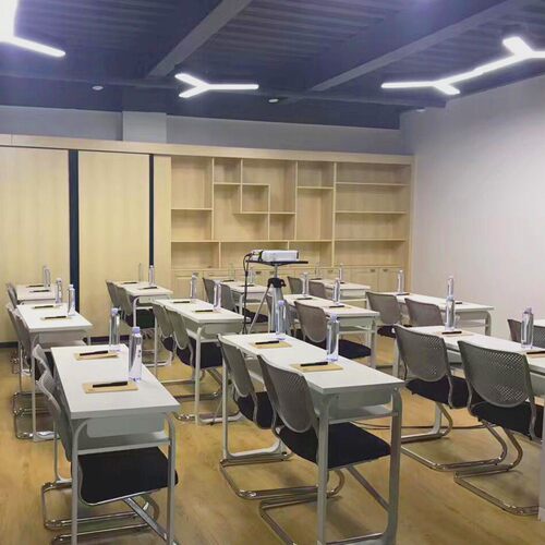 学校课桌培训机构学生辅导班双人桌椅长条桌洽谈桌会议桌组合拼接